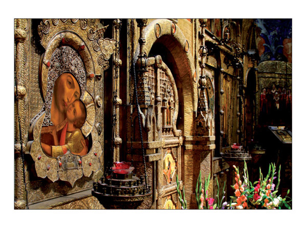 Икона Божией Матери «Корсунская» и царские врата
