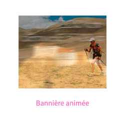 bannière animée web