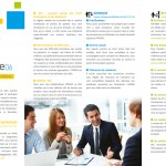 brochure communication salon les Entreprenariales