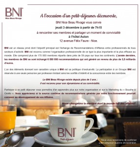 Invitation BNI