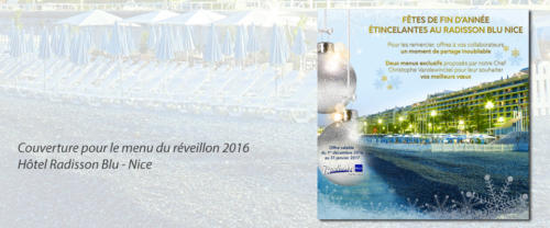 Menu restaurant luxe